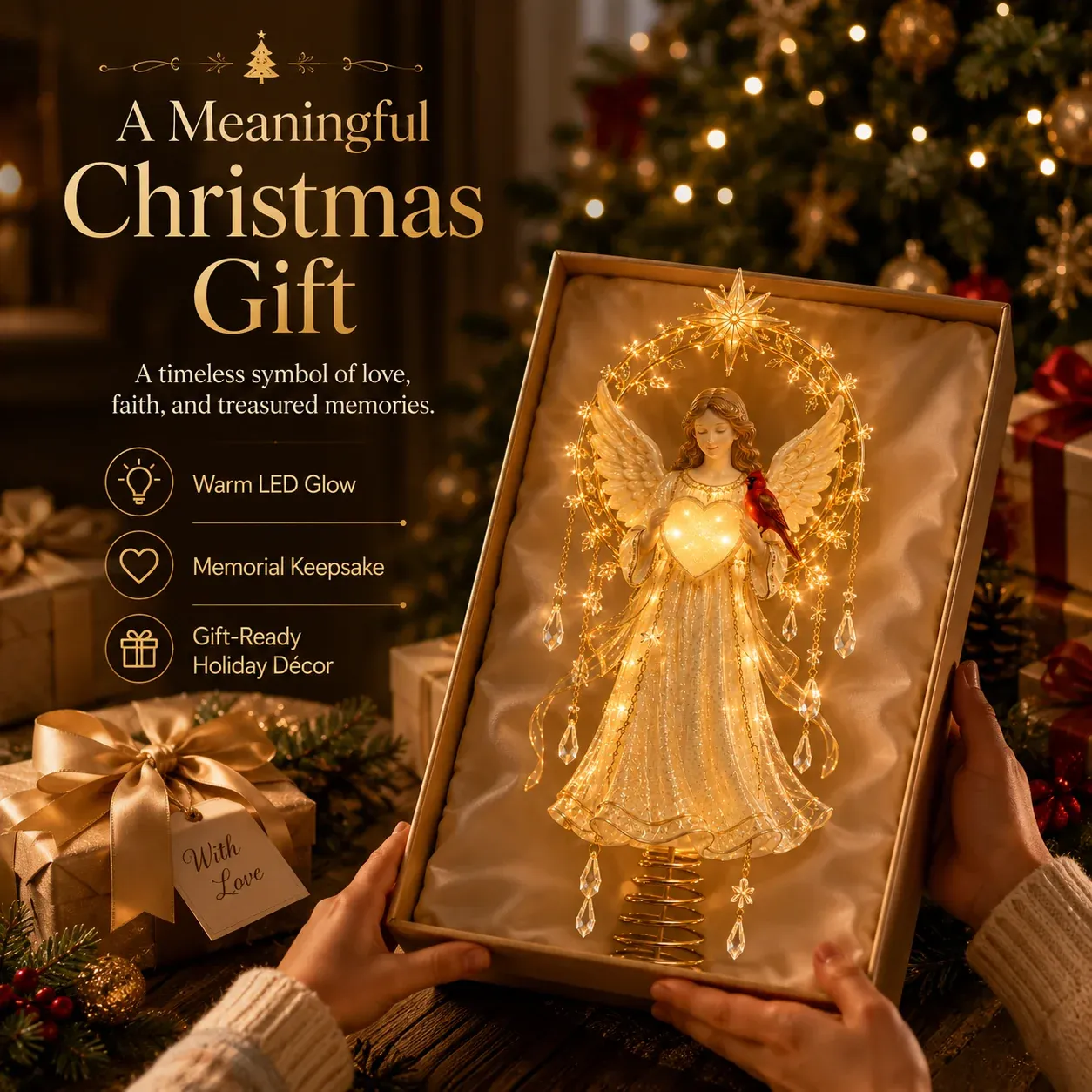 Memorial Angel Cardinal Christmas Gift