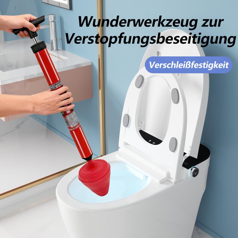 Werkzeug zur Beseitigung von Toilettenverstopfungen, Swift Hochdruck-Abflussreiniger, für Badezimmer, Waschbecken und Küchenabflüsse