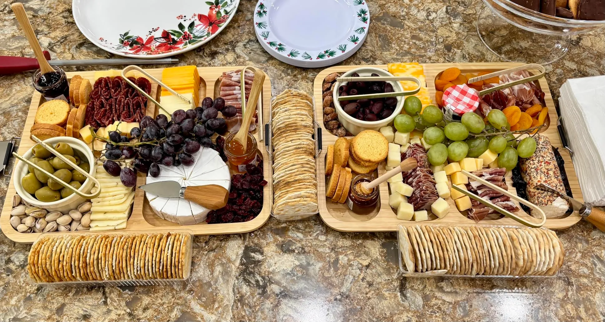 Great charcuterie boards for travel!