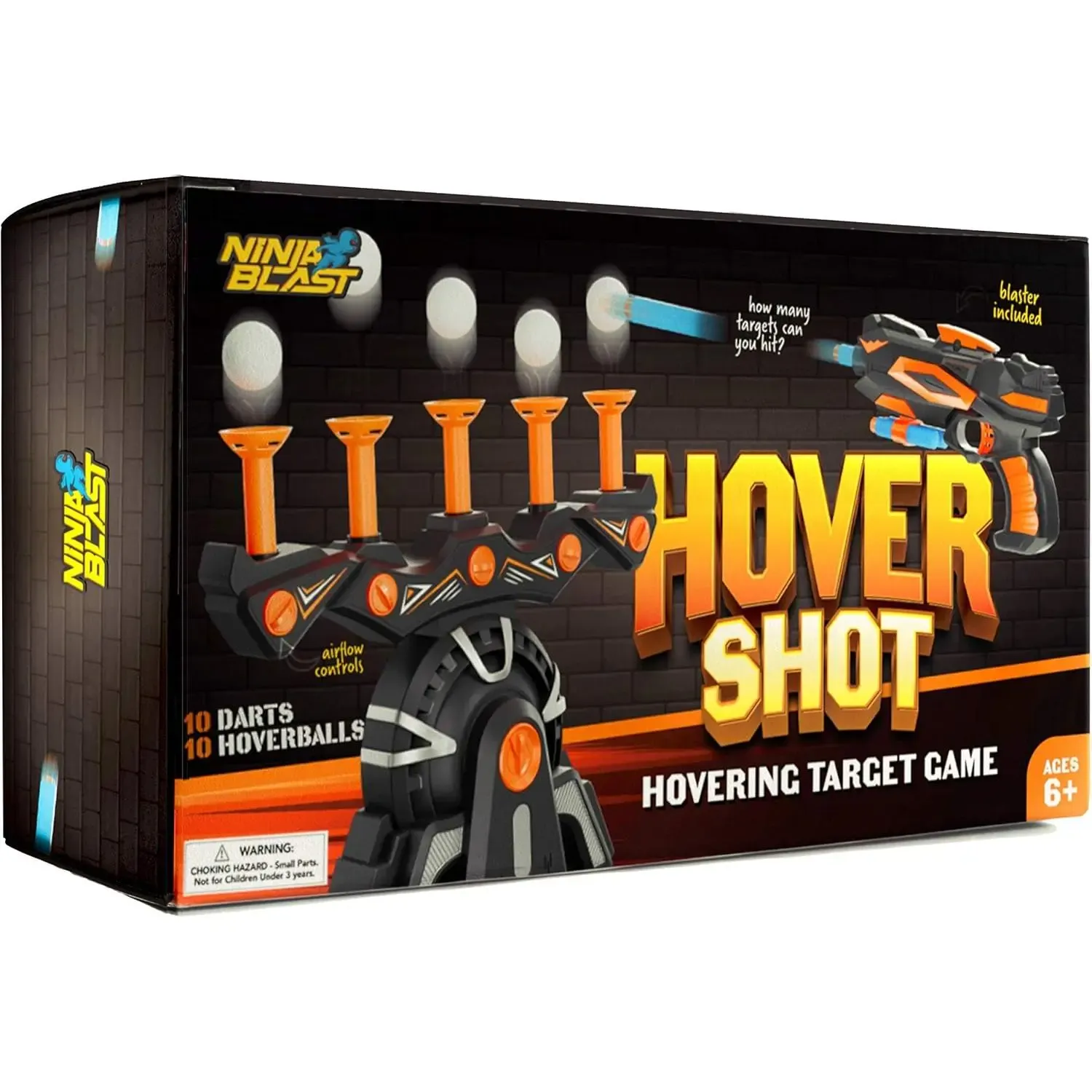 Hover Shot target game complete product package