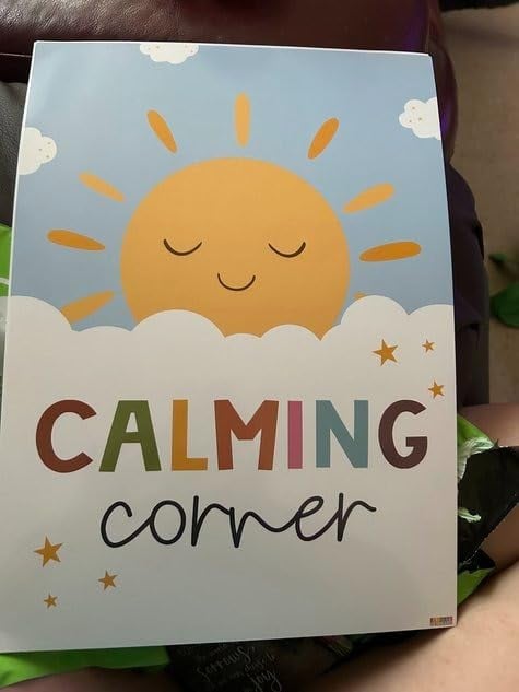 Boho Calming Corner Classroom Posters