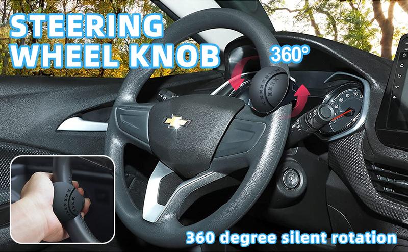 Product Introduction of Silicone Steering Wheel Knob, Anti-Slip car Steering Wheel Knob, Universal for Cars, Trucks, Boat, Tractors wheel booster Interior Automotive 1