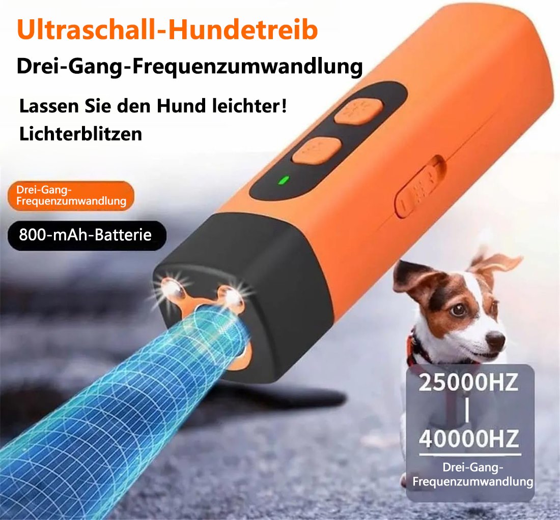 🐾3-Frequenz-Ultraschall-Fernbedienung zur Bellkontrolle