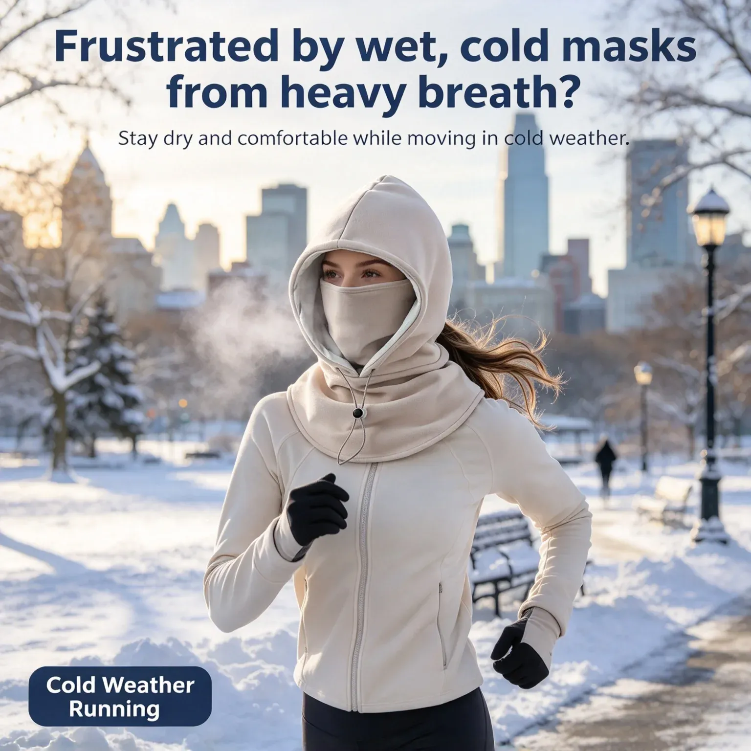 Breathable winter mask