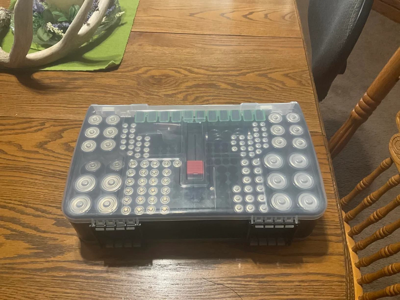 All our batteries are finally in one place AND organized!