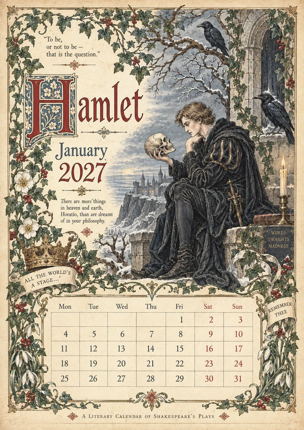 January โ Hamlet
