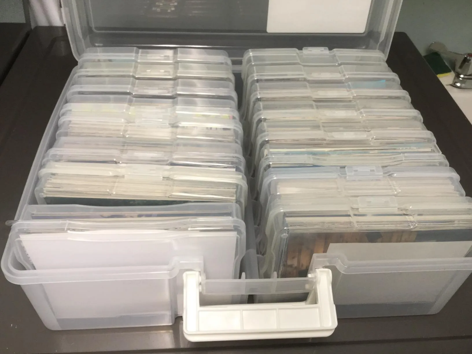 Hundreds of pictures organized.